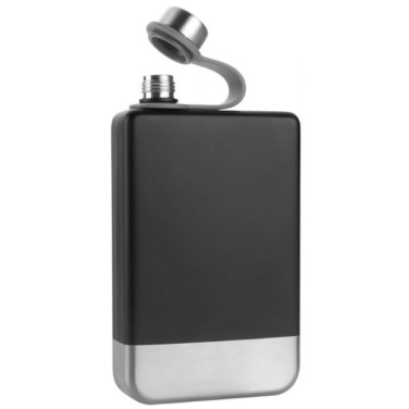 Logotrade promotional item image of: Hip flask set TAHAT Schwarzwolf